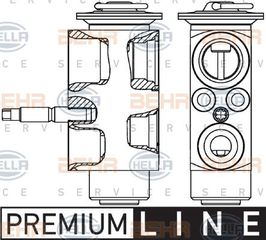 BEHR-HELLA ΒΑΛΒΙΔΑ ΕΚΤΟΝΩΣΗΣ A/C HELLA 8UW 351 239-601