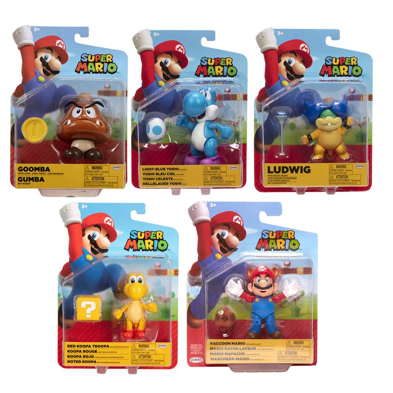 Nintendo Super Mario assorted figure 10cm (Random Pick)