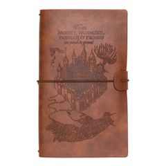 Harry Potter Marauder Map travel notebook