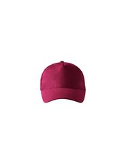Unisex cap 5P garnet-thumb-1