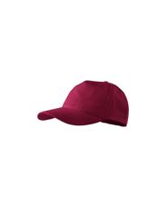 Unisex cap 5P garnet