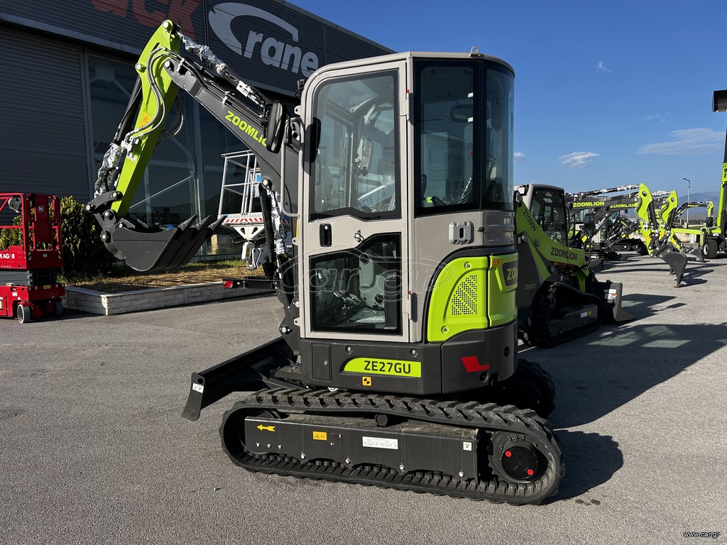 Εκσκαφέας Με Ερπύστριες Takeuchi 2026 ZE27GU 2.700kg Kubota κινητήρα ***TruckCrane***