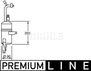 MAHLE-BEHR ΑΦΥΓΡΑΝΤΗΡΑΣ MAHLE AD 283 000P