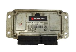 ΕΓΚΕΦΑΛΟΣ CITROEN PEUGEOT TOYOTA C1 107 AYGO YARIS ENGINE CODE 1KR FE BOSCH 0261208704 1037378151 89661 0H013  ΞΕΚΛΕΙΔΩΤΟΣ ΑΡΙΣΤΟΣ - ΕΓΓΥΗΣΗ!!