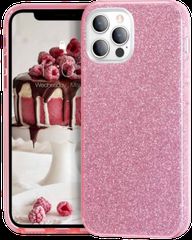 TPU Glitter 3in1 Case for iPhone 12 /12 Pro pink