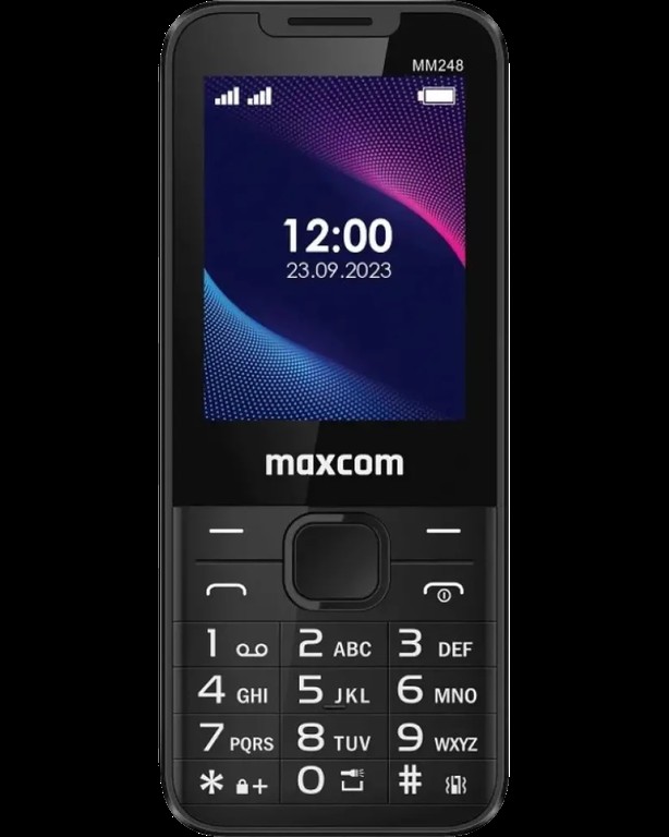 Maxcom Strong MM248 4G Μαύρο