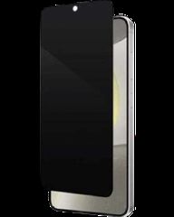 Full Glue Privacy Tempered Glass 3D for Samsung Galaxy S25 black frame