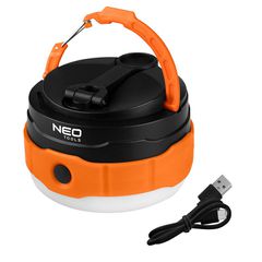NEO TOOLS Λαμπτήρας camping επαναφορτιζόμενος 500Lumens 99-118