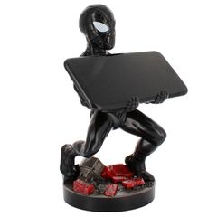 Marvel Symbiote Spider-Man figure clamping bracket Cable guy 21cm-thumb-4