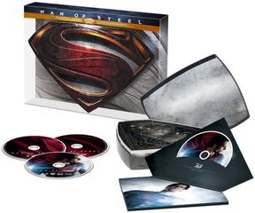 Superman, Man Of Steel (Blu ray+3D Blu ray) (Tin Box Limited Edition)