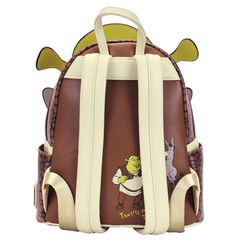Loungefly Shrek - Shrek & Donkey backpack 31cm-thumb-4