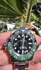 Rolex GMT 2 Sprite 126720VTRO Oyster bracelet 904L steel movement 3285 superclone new edition 2025 correct hand stack