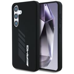 AMG Oversize Rhombs MagSafe Case for Samsung Galaxy S25 - Black
