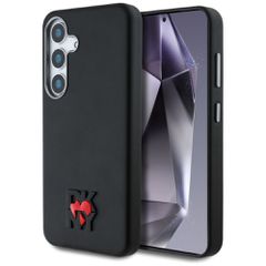 DKNY Leather Heart of NY Case for Samsung Galaxy S25 - Black
