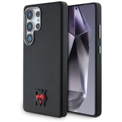 DKNY Leather Heart of NY Case for Samsung Galaxy S25 Ultra - Black