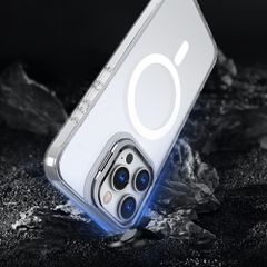Tech-Protect MagStand MagSafe iPhone 16 Case - Clear-thumb-4