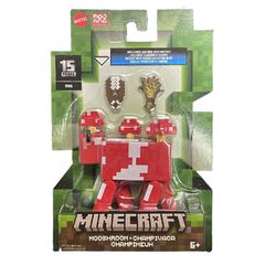 Minecraft - Biome Builds - 8cm Mooshroom (HTL83) / Toys