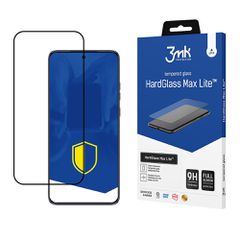 Tempered glass 3mk HardGlass Max Lite Black for Motorola Edge 50 Neo