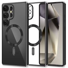 Tech-Protect MagFlex Case for Samsung Galaxy S25 Ultra - Clear Black