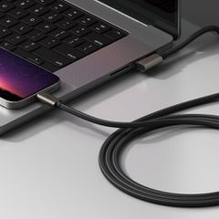 Ringke 3.2 gen. 2x2 USB-C, PD 3.1 240W 2m angled cable - black-thumb-3