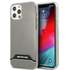 AMG Electroplate Black Case for iPhone 12 / 12 Pro - Transparent-thumb-0
