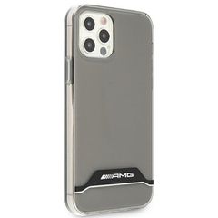 AMG Electroplate Black Case for iPhone 12 / 12 Pro - Transparent-thumb-3