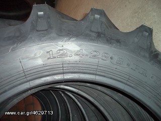 (((NOUSIS TIRES))) ELASTIKA 12.4/11-28 OZKA ΚΝΚ50 8PR /TMX