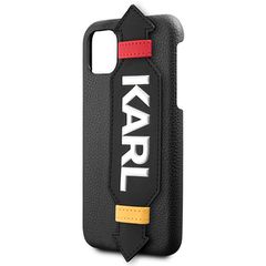 Karl Lagerfeld Strap Case for iPhone 11 Pro 5.8" - Black-thumb-2