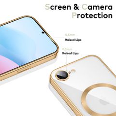 Tech-Protect MagFlex MagSafe Case for iPhone 16e / 17e - Gold-thumb-1