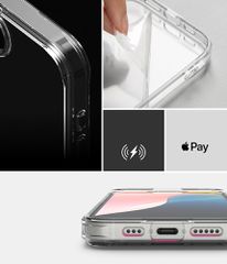 Ringke Fusion iPhone 16e Case - Clear-thumb-4