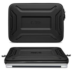 Tech-Protect Kevlar Pro Laptop Case 13-14" - Black-thumb-2