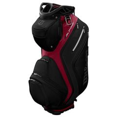 Wilson - Alpine Cart Bag with Embroidery - Black/Red / Sport and Outdoor