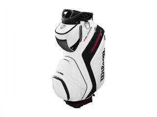 Wilson - Alpine Cart Bag with Embroidery - White/Black / Sport and Outdoor