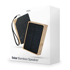 Solar Bamboo Speaker / Gadgets-thumb-1