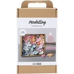 Creative - Craft Kit Modelling, Flowers, Pastel Colours (977800) / Toys