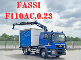Ανατροπή MAN 2018 TGM 15.250* FASSI F110A.0.23 * ΑΡΙΣΤΗ ΚΑΤΑΣΤΑΣΗ