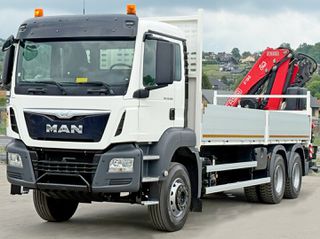 Γερανοί - Φορτηγά Με Γερανό MAN 2017 TGS 26.360* FASSI F195A.2.24 / ραδιόφωνο * 6x4 * TOP-thumb-2