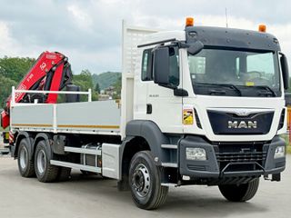 Γερανοί - Φορτηγά Με Γερανό MAN 2017 TGS 26.360* FASSI F195A.2.24 / ραδιόφωνο * 6x4 * TOP-thumb-3