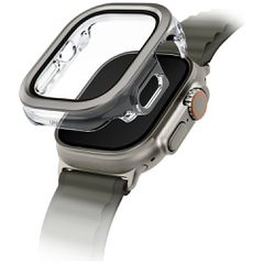 Uniq Voute case with tempered glass for Apple Watch Ultra 49 mm - silver
