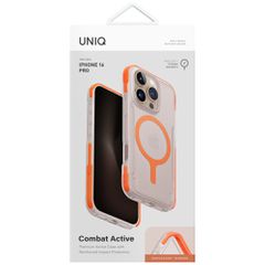Uniq Combat Active Magclick Charging Case for iPhone 16 Pro - Orange-thumb-4