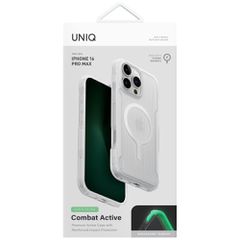 Uniq Combat Active Magclick Charging Case for iPhone 16 Pro Max - White-thumb-4