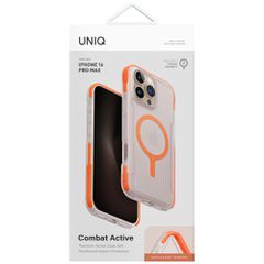 Uniq Combat Active Magclick Charging Case for iPhone 16 Pro Max - Orange-thumb-4