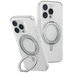 Uniq Swivix 360 Rotating Kickstand Case for iPhone 16 Pro - Transparent