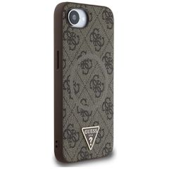 Guess 4G Ring Triangle Logo MagSafe iPhone 16e Case - Brown-thumb-3
