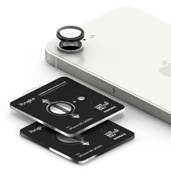 Ringke Camera Frame Protector 2-pack for iPhone 16e - Black-thumb-3