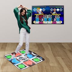 Mad Monkey - Retro Dance Mat (incl. 110 songs, 9 stages, 10 characters) / Toys