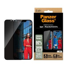 PanzerGlass - Privacy Screen Protection - iPhone 16e - 14 - 13 - 13 Pro - Ultra-Wide Fit / Electronics