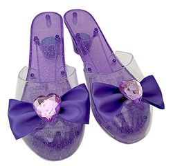 Real UniQ - Beauti Shoes with Light up Heels - Pink, Purple or Blue - 18.5 cm length, 5 cm heel height, 6.5 cm width / Toys