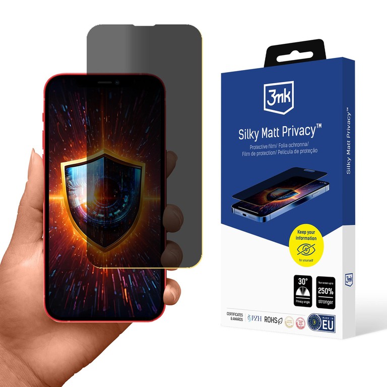 3mk Silky Matt Privacy Privacy Screen Protector for Apple iPhone 13 Pro