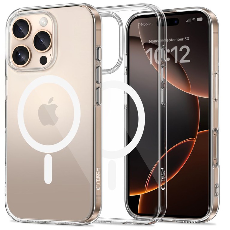 Tech-Protect FlexAir MagSafe Case for iPhone 16 Pro - Clear